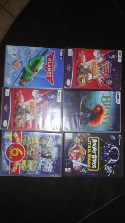 Kids and adult PC Games and controller